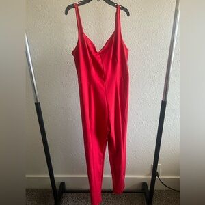 Victoria's Secret Bold Red Jumpsuit